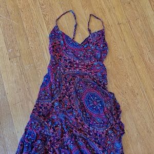 Fun summer wrap dress